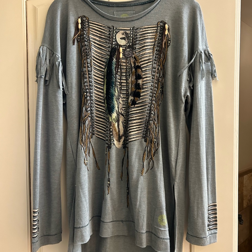 Double D size S long sleeve t